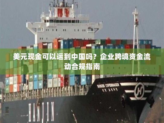 美元现金可以运到中国吗？企业跨境资金流动合规指南