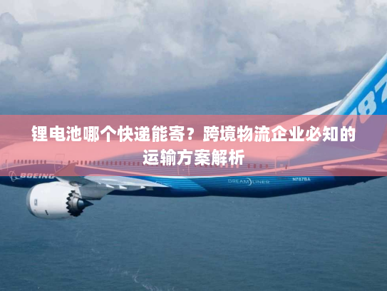 锂电池哪个快递能寄?跨境物流企业必知的运输方案解析 锂电池哪个快递能寄?跨境物流企业必知的运输方案解析