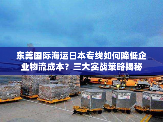 东莞国际海运日本专线如何降低企业物流成本？三大实战策略揭秘