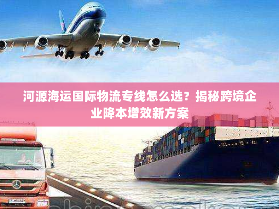 河源海运国际物流专线怎么选？揭秘跨境企业降本增效新方案