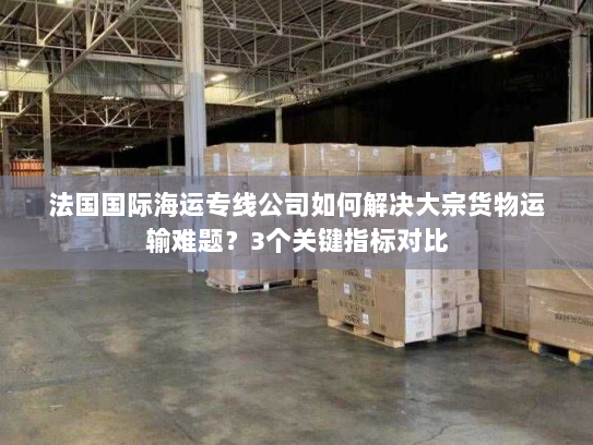 法国国际海运专线公司如何解决大宗货物运输难题?3个关键指标对比 法国国际海运专线公司如何解决大宗货物运输难题?3个关键指标对比