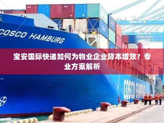 宝安国际快递如何为物业企业降本增效？专业方案解析