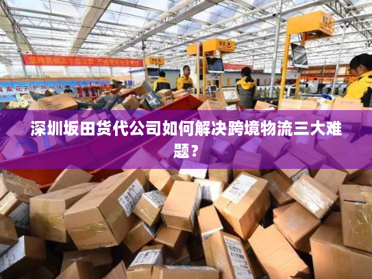 深圳坂田货代公司如何解决跨境物流三大难题？