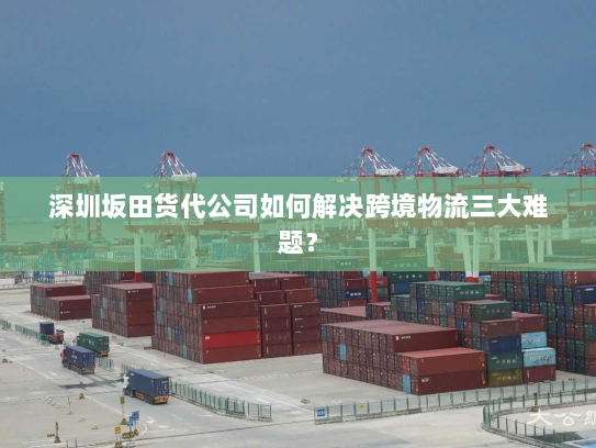深圳坂田货代公司如何解决跨境物流三大难题？
