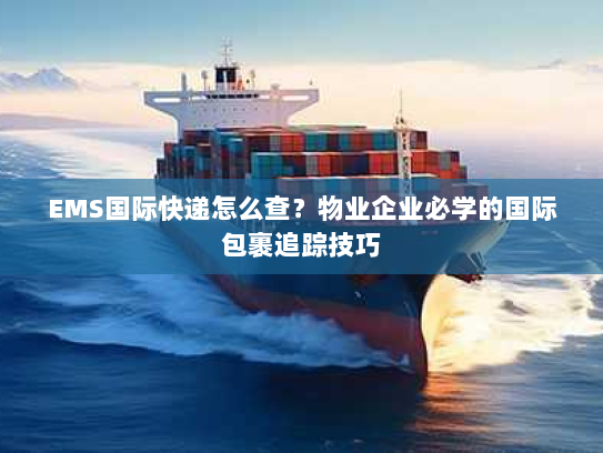 EMS国际快递怎么查？物业企业必学的国际包裹追踪技巧