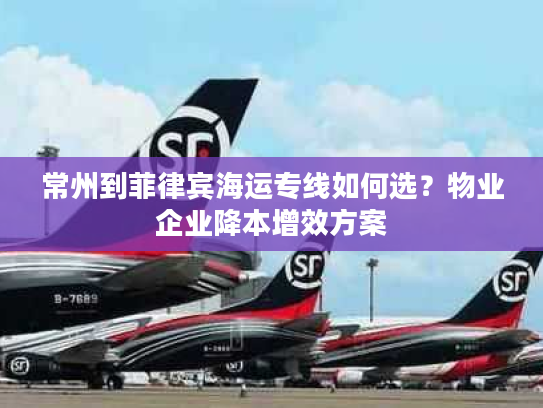 常州到菲律宾海运专线如何选？物业企业降本增效方案