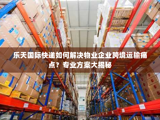 乐天国际快递如何解决物业企业跨境运输痛点？专业方案大揭秘