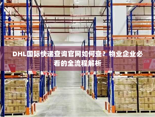 DHL国际快递查询官网如何查？物业企业必看的全流程解析