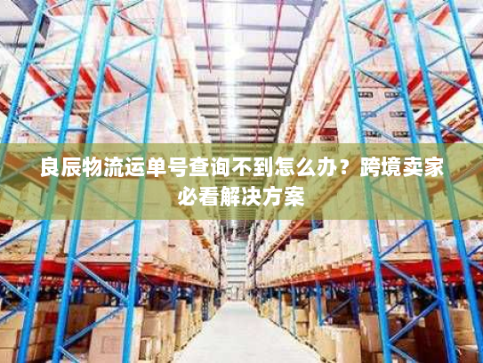 良辰物流运单号查询不到怎么办?跨境卖家必看解决方案 良辰物流运单号查询不到怎么办?跨境卖家必看解决方案