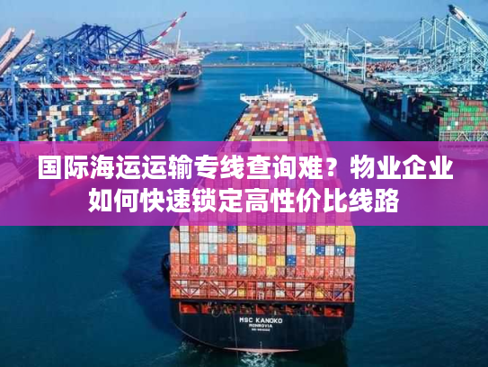 国际海运运输专线查询难?物业企业如何快速锁定高性价比线路 国际海运运输专线查询难?物业企业如何快速锁定高性价比线路