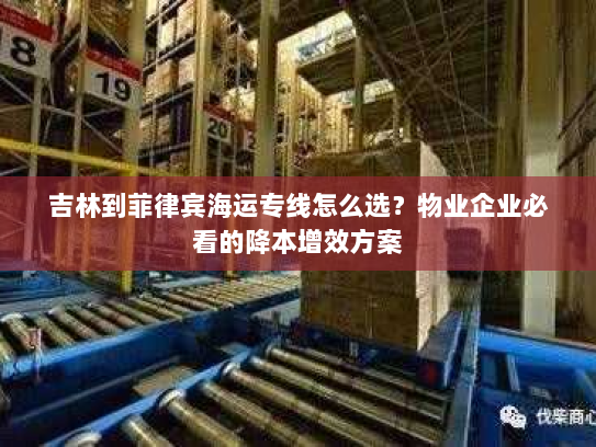 吉林到菲律宾海运专线怎么选？物业企业必看的降本增效方案