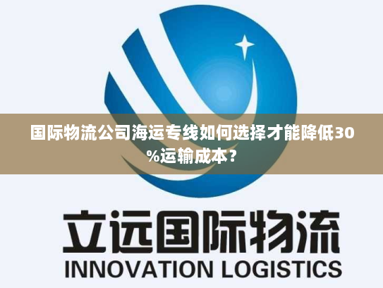 国际物流公司海运专线如何选择才能降低30%运输成本? 国际物流公司海运专线如何选择才能降低30%运输成本?