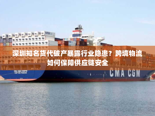 深圳知名货代破产暴露行业隐患?跨境物流如何保障供应链安全 深圳知名货代破产暴露行业隐患?跨境物流如何保障供应链安全