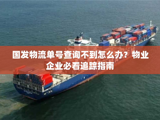 国发物流单号查询不到怎么办?物业企业必看追踪指南 国发物流单号查询不到怎么办?物业企业必看追踪指南