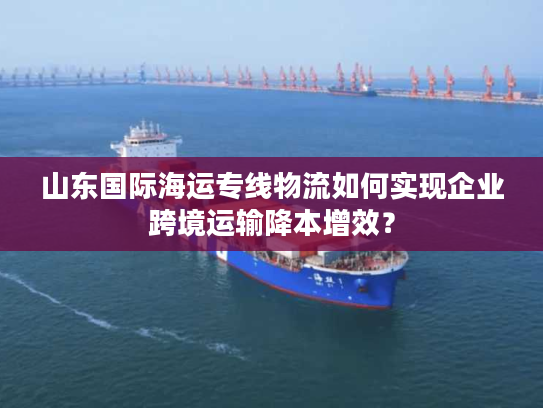 山东国际海运专线物流如何实现企业跨境运输降本增效？