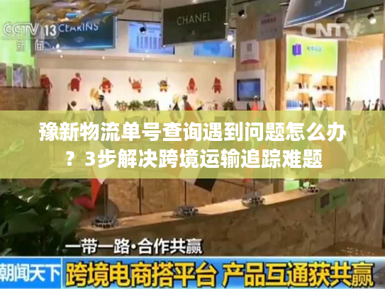 豫新物流单号查询遇到问题怎么办？3步解决跨境运输追踪难题