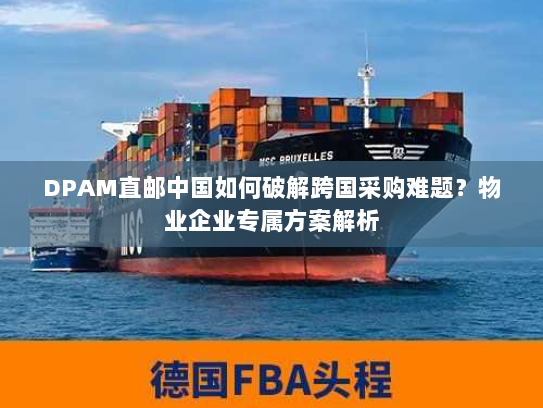 DPAM直邮中国如何破解跨国采购难题？物业企业专属方案解析