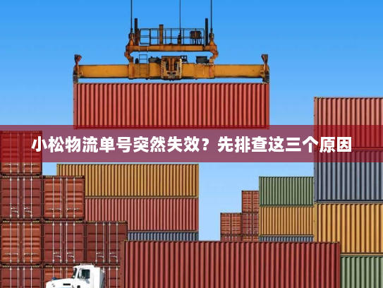 小松物流单号突然失效?先排查这三个原因 小松物流单号突然失效?先排查这三个原因