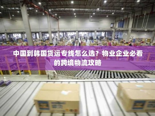 中国到韩国货运专线怎么选?物业企业必看的跨境物流攻略 中国到韩国货运专线怎么选?物业企业必看的跨境物流攻略