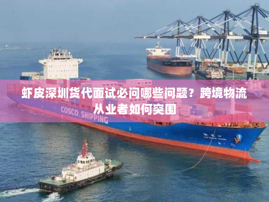 虾皮深圳货代面试必问哪些问题?跨境物流从业者如何突围 虾皮深圳货代面试必问哪些问题?跨境物流从业者如何突围