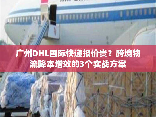 广州DHL国际快递报价贵？跨境物流降本增效的3个实战方案