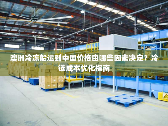 澳洲冷冻船运到中国价格由哪些因素决定？冷链成本优化指南