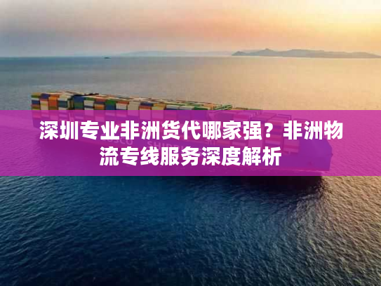 深圳专业非洲货代哪家强?非洲物流专线服务深度解析 深圳专业非洲货代哪家强?非洲物流专线服务深度解析