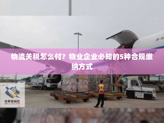 物流关税怎么付?物业企业必知的5种合规缴纳方式 物流关税怎么付?物业企业必知的5种合规缴纳方式