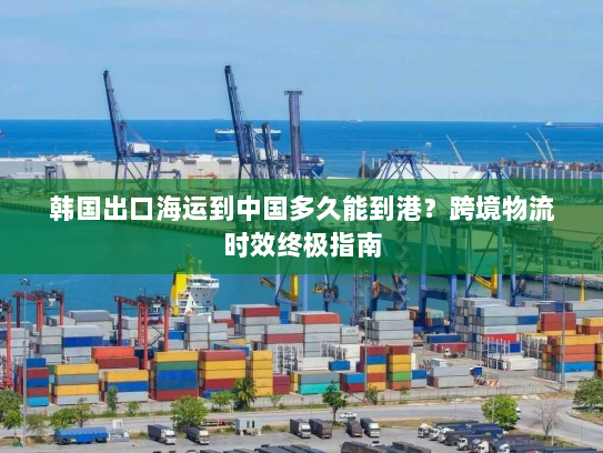 韩国出口海运到中国多久能到港?跨境物流时效终极指南 韩国出口海运到中国多久能到港?跨境物流时效终极指南