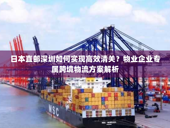 日本直邮深圳如何实现高效清关?物业企业专属跨境物流方案解析 日本直邮深圳如何实现高效清关?物业企业专属跨境物流方案解析