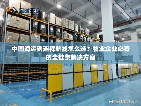 中国海运到迪拜航线怎么选?物业企业必看的全链条解决方案 中国海运到迪拜航线怎么选?物业企业必看的全链条解决方案