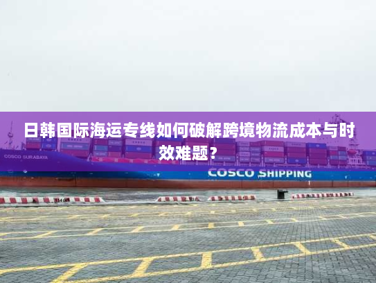 日韩国际海运专线如何破解跨境物流成本与时效难题？