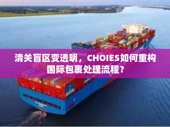 清关盲区变透明,CHOIES如何重构国际包裹处理流程? 清关盲区变透明,CHOIES如何重构国际包裹处理流程?