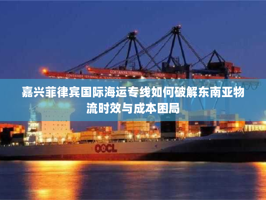 嘉兴菲律宾国际海运专线如何破解东南亚物流时效与成本困局 嘉兴菲律宾国际海运专线如何破解东南亚物流时效与成本困局