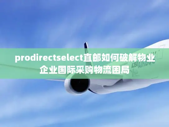 prodirectselect直邮如何破解物业企业国际采购物流困局