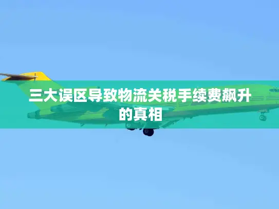 三大误区导致物流关税手续费飙升的真相