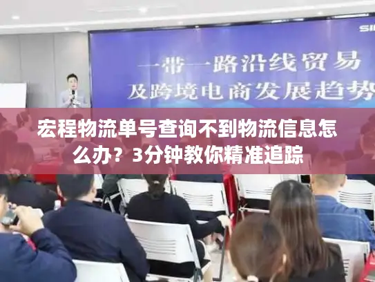 宏程物流单号查询不到物流信息怎么办？3分钟教你精准追踪