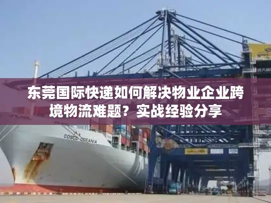 东莞国际快递如何解决物业企业跨境物流难题？实战经验分享