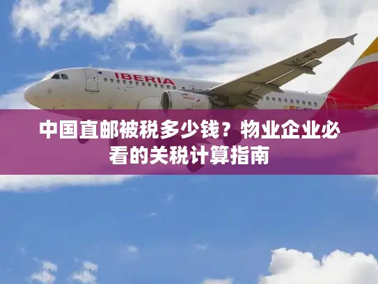 中国直邮被税多少钱？物业企业必看的关税计算指南