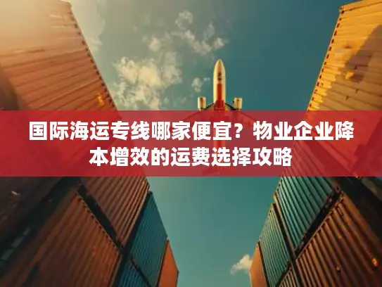国际海运专线哪家便宜？物业企业降本增效的运费选择攻略