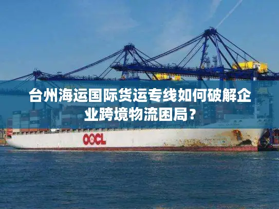 台州海运国际货运专线如何破解企业跨境物流困局？