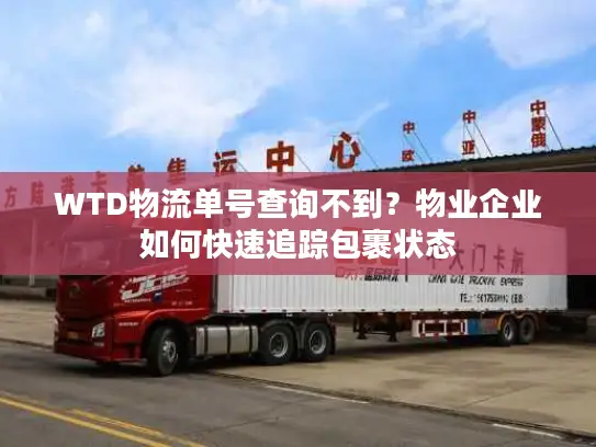 WTD物流单号查询不到？物业企业如何快速追踪包裹状态