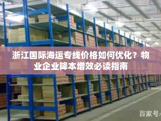 浙江国际海运专线价格如何优化？物业企业降本增效必读指南