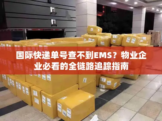 国际快递单号查不到EMS？物业企业必看的全链路追踪指南