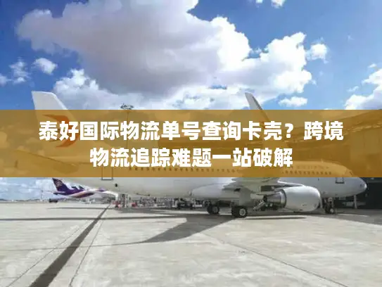 泰好国际物流单号查询卡壳？跨境物流追踪难题一站破解