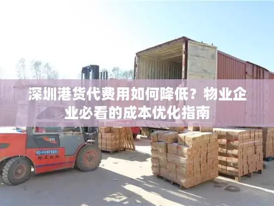 深圳港货代费用如何降低？物业企业必看的成本优化指南