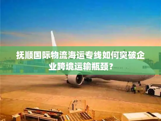 抚顺国际物流海运专线如何突破企业跨境运输瓶颈？