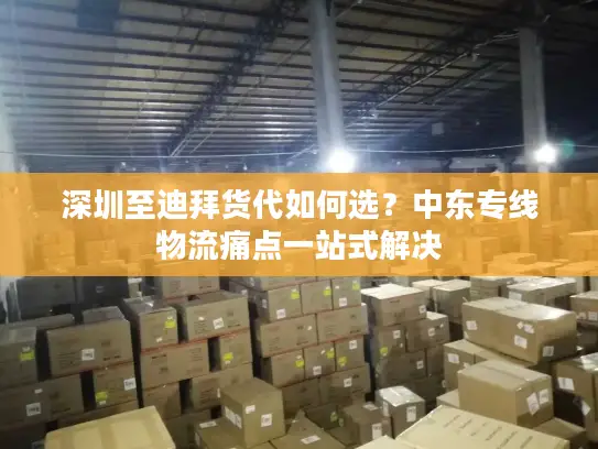 深圳至迪拜货代如何选？中东专线物流痛点一站式解决