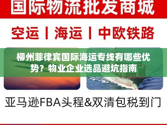 柳州菲律宾国际海运专线有哪些优势？物业企业选品避坑指南