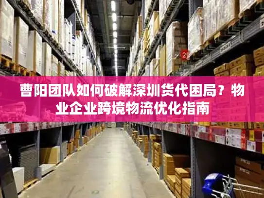 曹阳团队如何破解深圳货代困局？物业企业跨境物流优化指南
